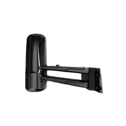 Door Mirror Assembly Power Heated with Arm for 2013-2021 Kenworth T680/T880 - Chrome/Black - Left Driver / Right Passenger Side