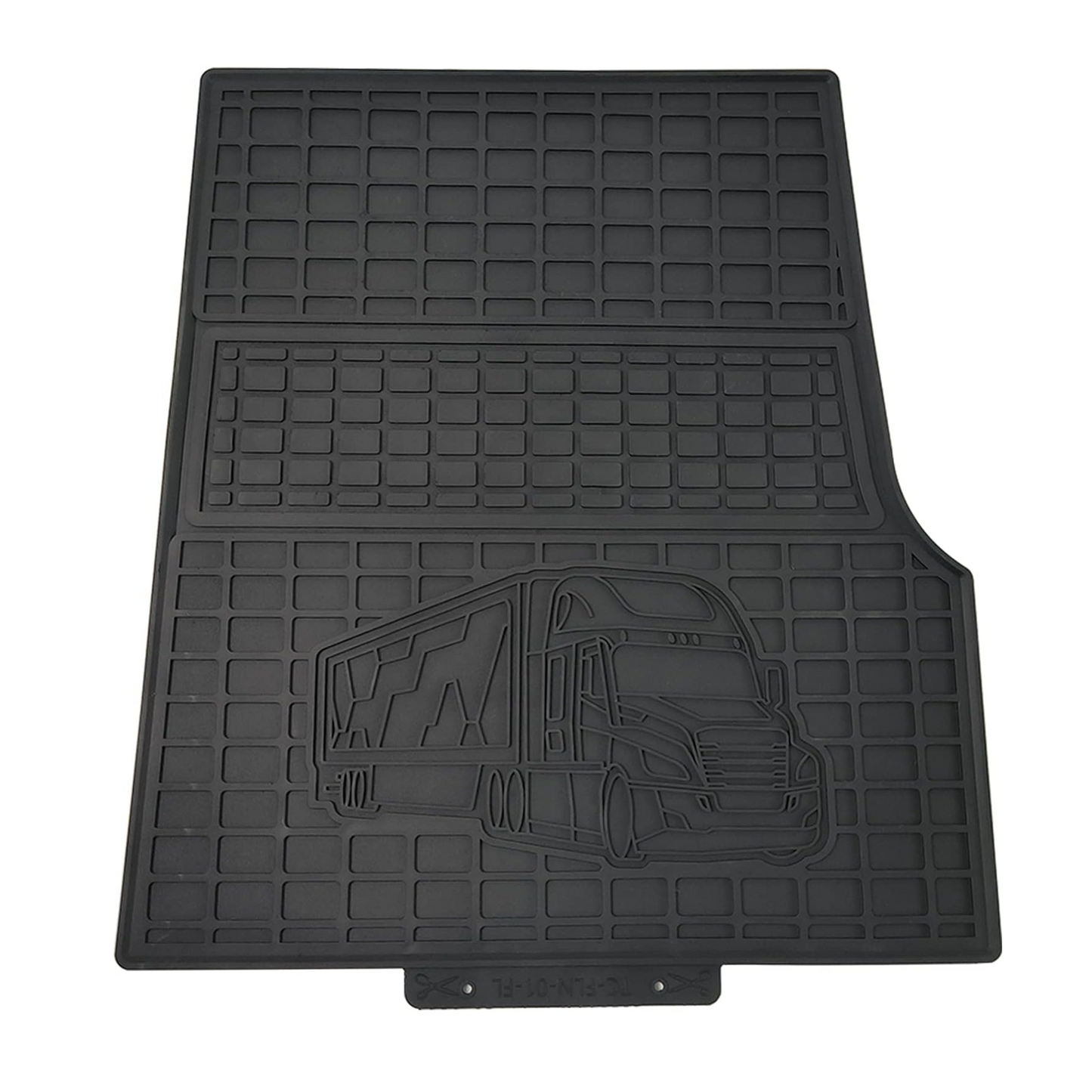 Floor Mats for Freightliner Cascadia 2008-2017 | Heavy Duty Truck Floor Rubber Mats