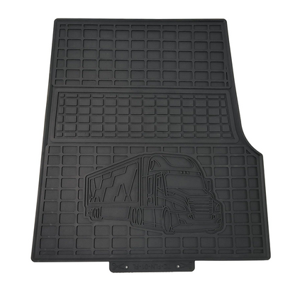 Floor Mats for Freightliner Cascadia 2008-2017 | Heavy Duty Truck Floor Rubber Mats