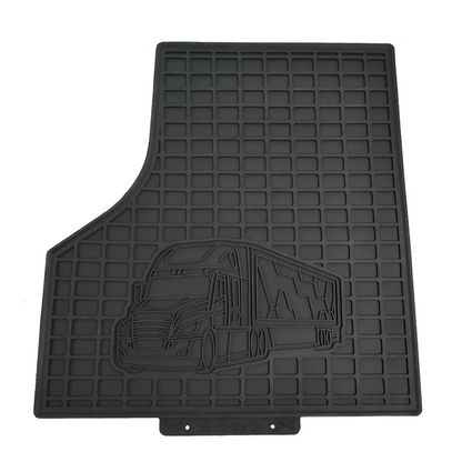 Floor Mats for Freightliner Cascadia 2008-2017 | Heavy Duty Truck Floor Rubber Mats