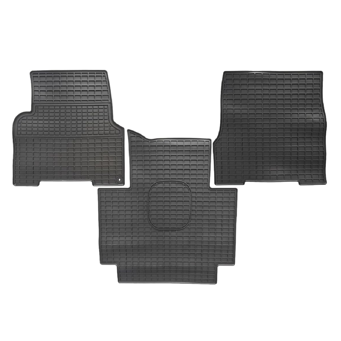 Floor Mats Compatible with Volvo VNL&VT 2004-2017,Truck Floor Rubber Mats Liners for Volvo VNL Accessories All-Weather Guard Heavy Duty Includes 3PCS Set