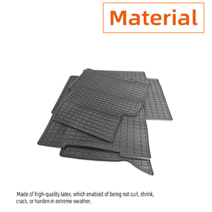 Floor Mats Compatible with Volvo VNL&VT 2004-2017,Truck Floor Rubber Mats Liners for Volvo VNL Accessories All-Weather Guard Heavy Duty Includes 3PCS Set