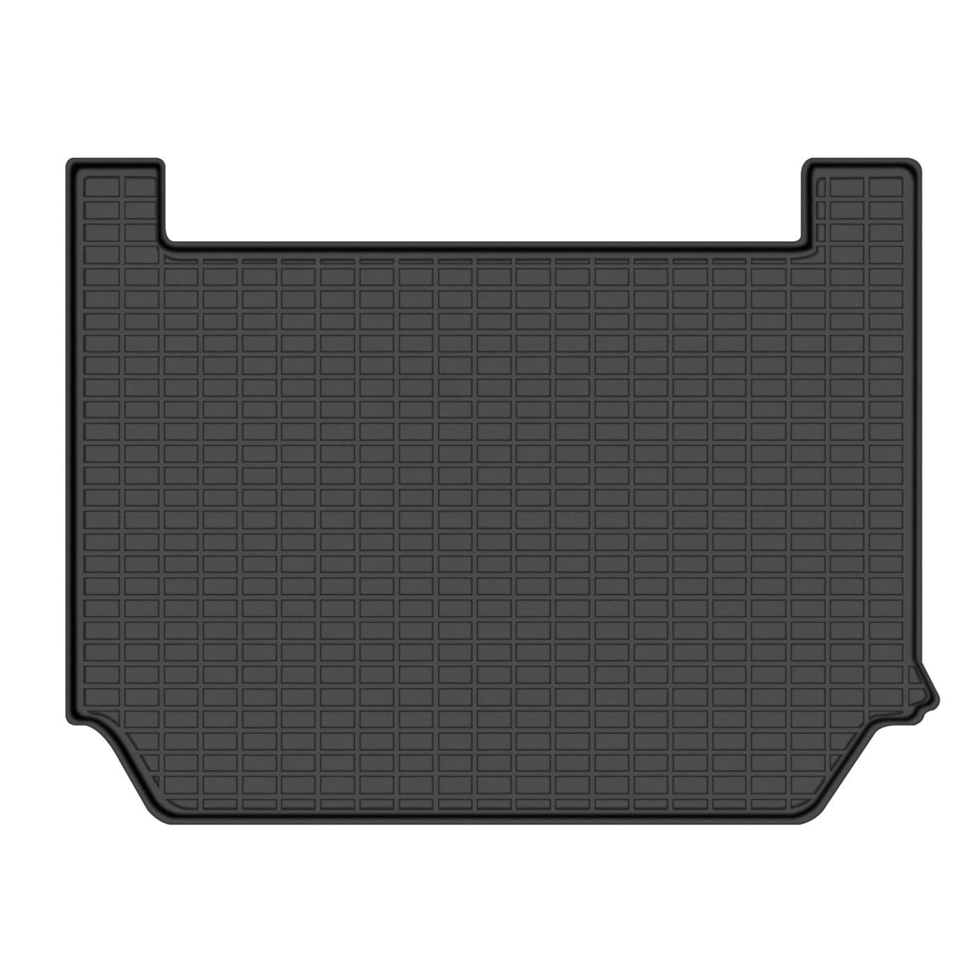 4pcs Rubber Floor Mat Liners Compatible with Freightliner Cascadia 116, 126 Automatic (2018-2021)