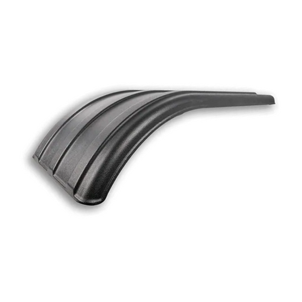 Universal Semi Truck Half Fender Black Poly