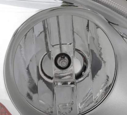 Halogen Headlight - Chrome Housing Projector Headlamp Assembly for 2011-2021 Peterbilt 579 587 Truck