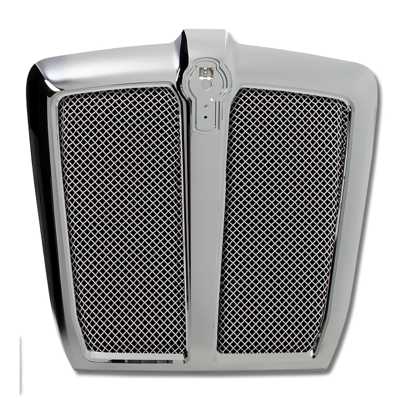 Chrome Front Grille with Bug Screen for Kenworth T680 Next Gen 2022+ – Replaces OEM L29-6155-100 / L45-6064-110