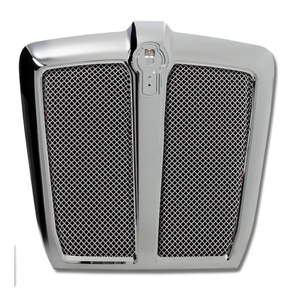 Chrome Front Grille with Bug Screen for Kenworth T680 Next Gen 2022+ – Replaces OEM L29-6155-100 / L45-6064-110