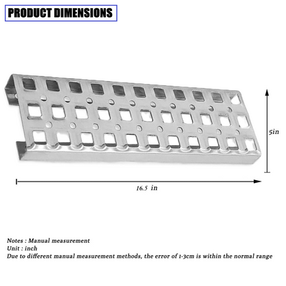Rear Fairing Aluminum Step Plate 16.5" Compatible with Volvo Truck VN VNL 2004+