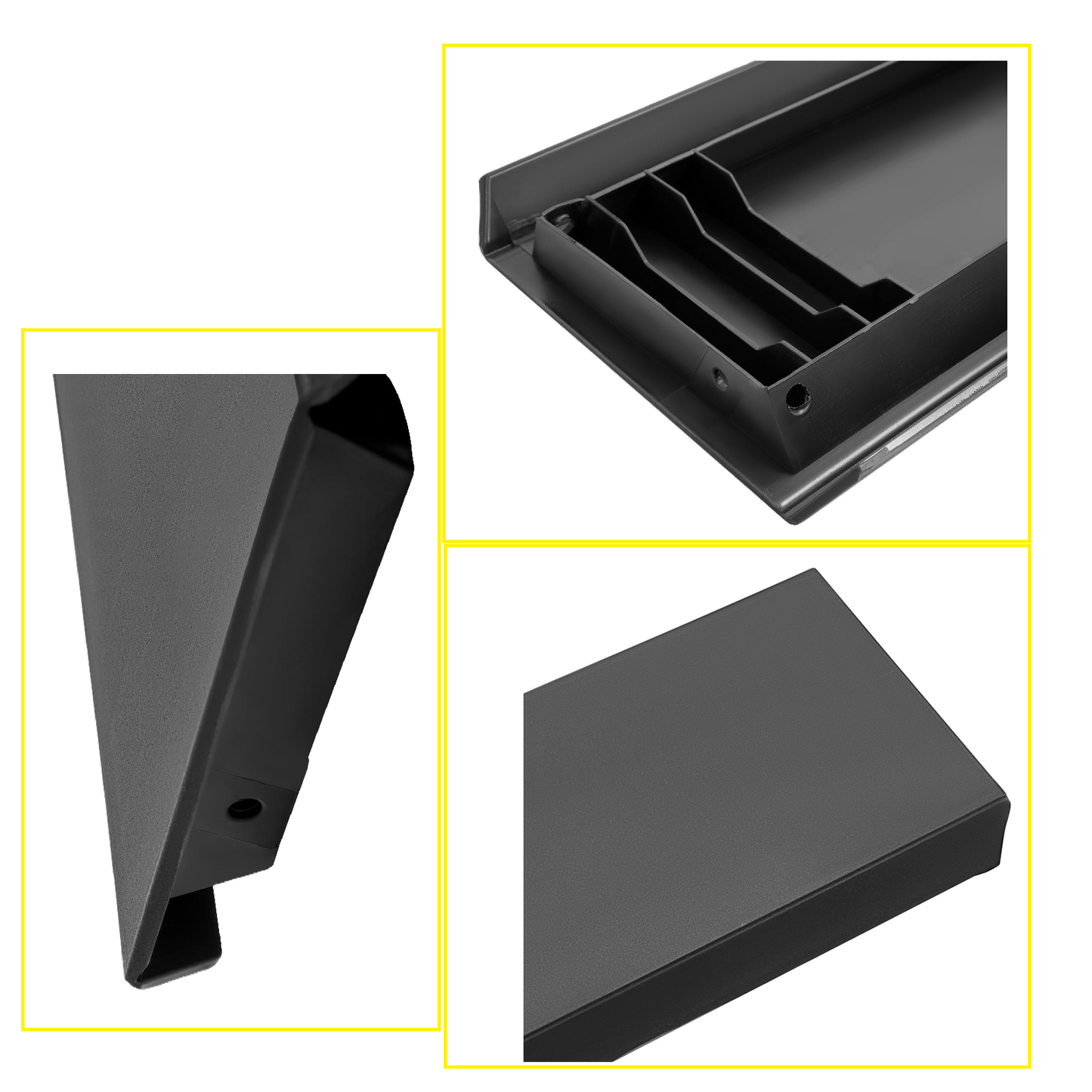 Cabin Cab Fairing Extension Compatible with Volvo VNL Trucks 2004-2017 Cabin Wind Fairing Air Deflector Upper & Lower