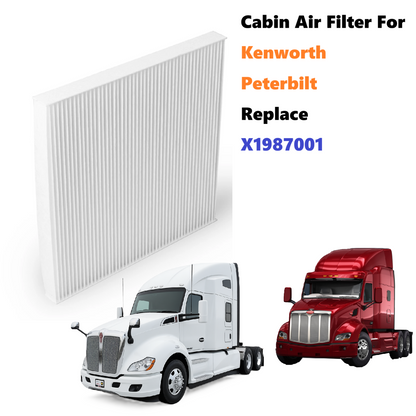 Cabin Air Filter For Kenworth T680 Peterbilt 579 | Replace X1987001