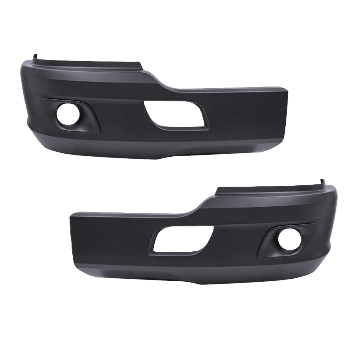 Bumper Corners with Fog Light Hole for Kenworth T680 2011-2021