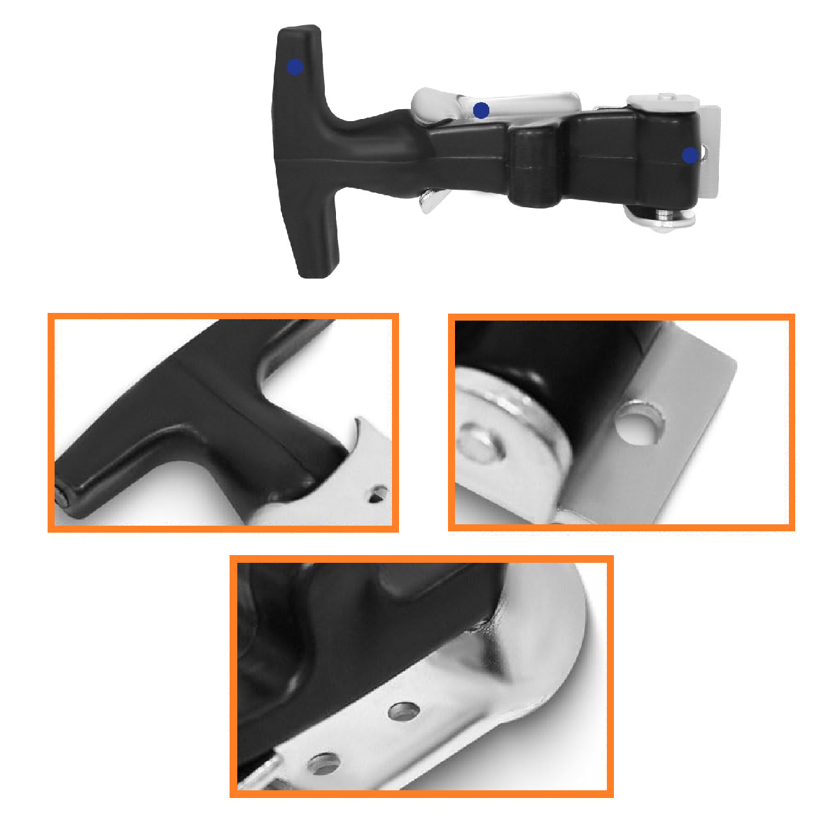 Freightliner Cascadia 2008-2017  Rubber Battery Box Latch