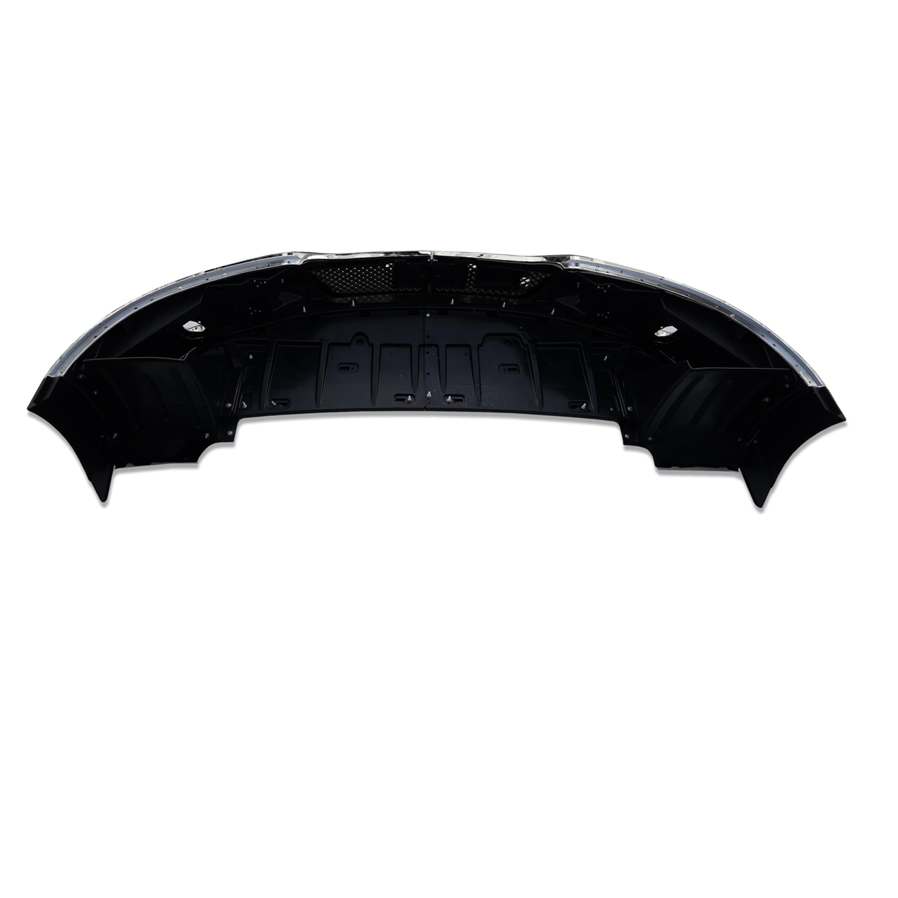 Complete Bumper with Fog Light Hole for Kenworth T680 Next Gen 2022 2023 2024+ Chrome