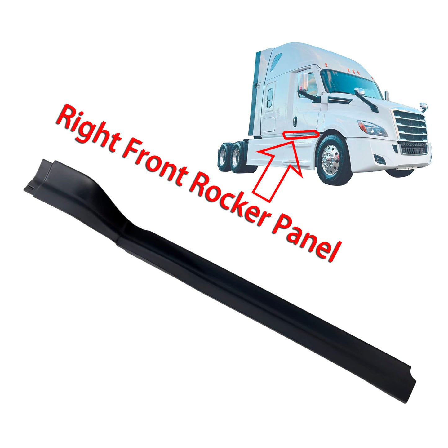 Front Panel Rocker Compatible with Freightliner Cascadia 2018-2024