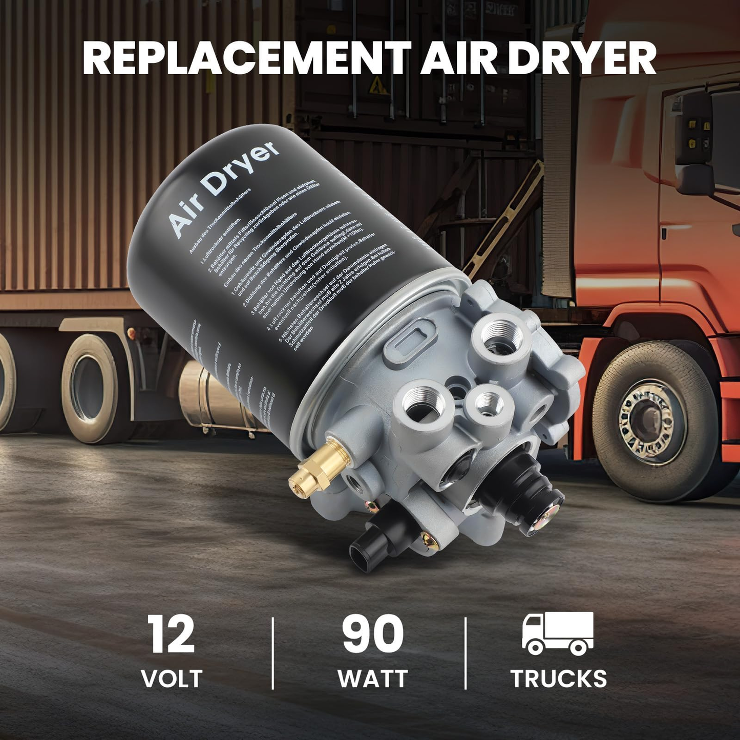 Air Dryer 1200P System Saver for  Volvo VNL | Replaces TR955079