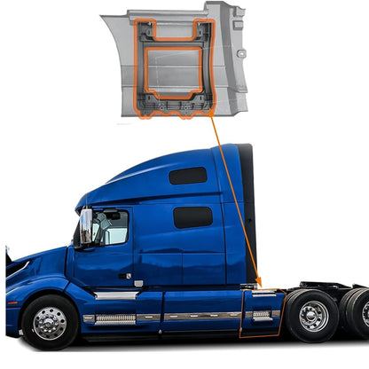 Rear Step Fairing Inner Support Bracket Compatible with Volvo VNL 2018 2019 2020 2021 2022 2023 2024