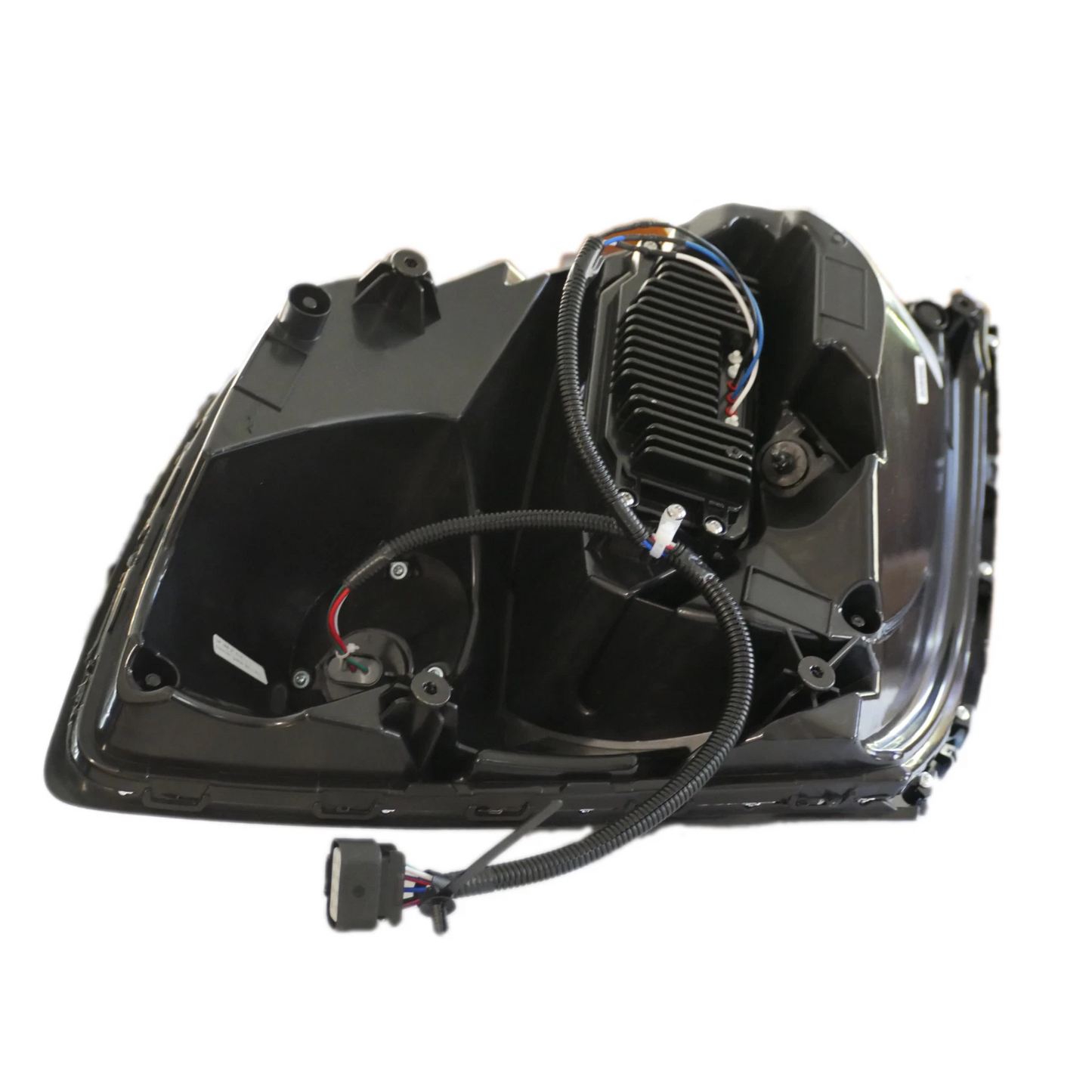 For 2004-2017 Volvo VN/VNL Headlights Driver (LH) & Passenger (RH) Side Black