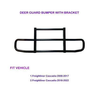 Deer Guard Bumper With Brackets for Freightliner Cascadia 2008-2022