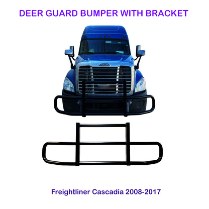 Deer Guard Bumper With Brackets for Freightliner Cascadia 2008-2022