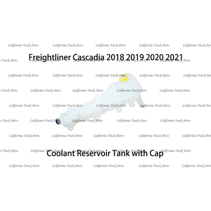 Freightliner Cascadia 2018-2024 Coolant Reservoir Tank with Cap & Sensor | A0532836000