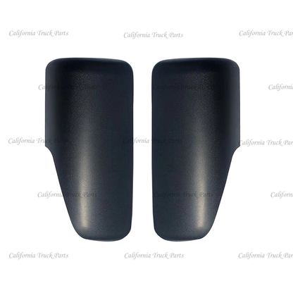 Freightliner New Cascadia Chrome/Black Door Mirror Cover Left & Right Side 2018+