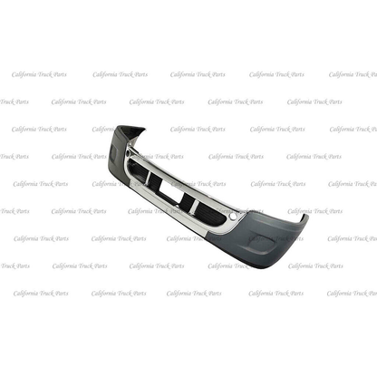 Freightliner Cascadia Complete Front Bumper Chrome/Black with Fog Lamp Hole 2008-2017