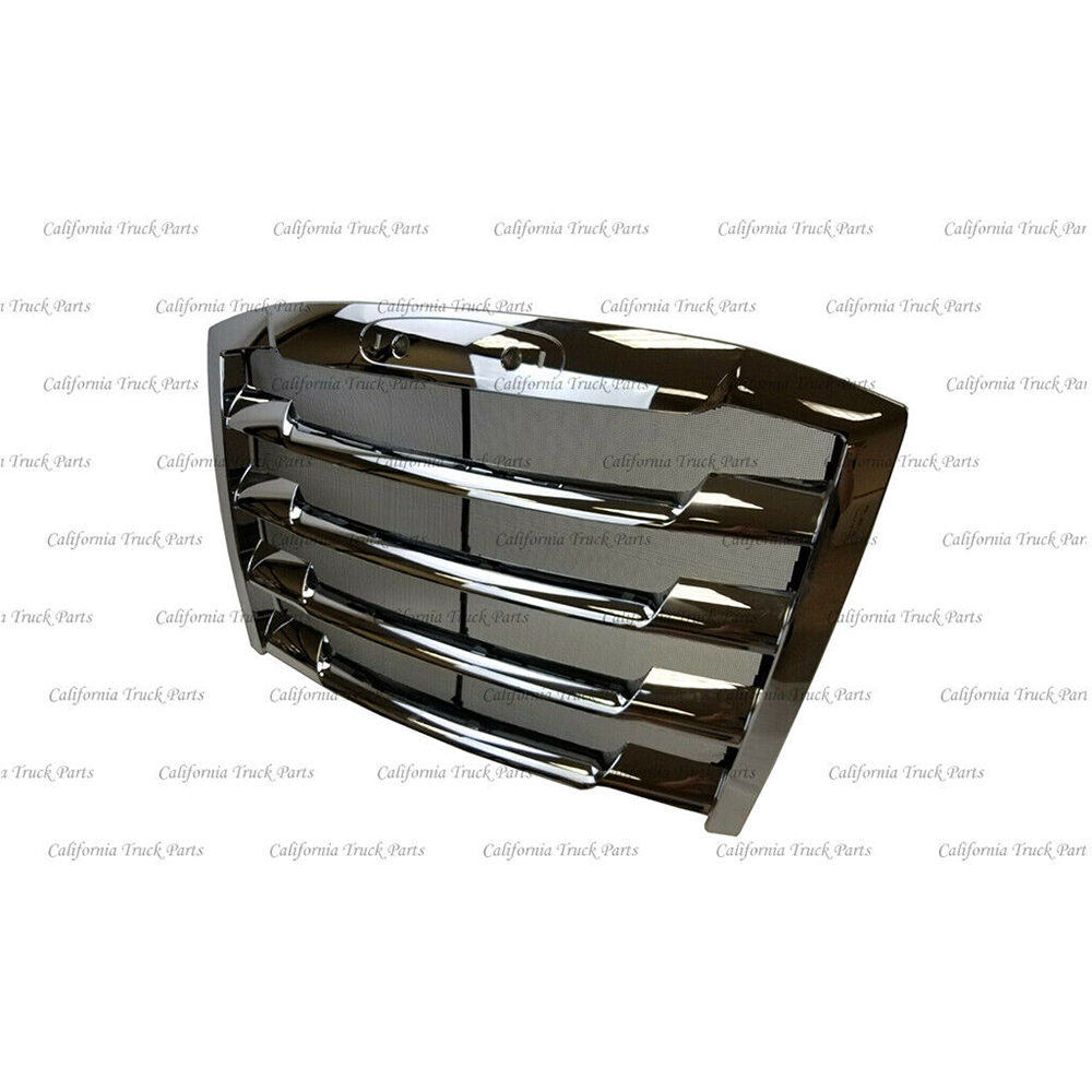 Freightliner Cascadia Front Radiator Grille Chrome 2018 2019 2020 2021 ...