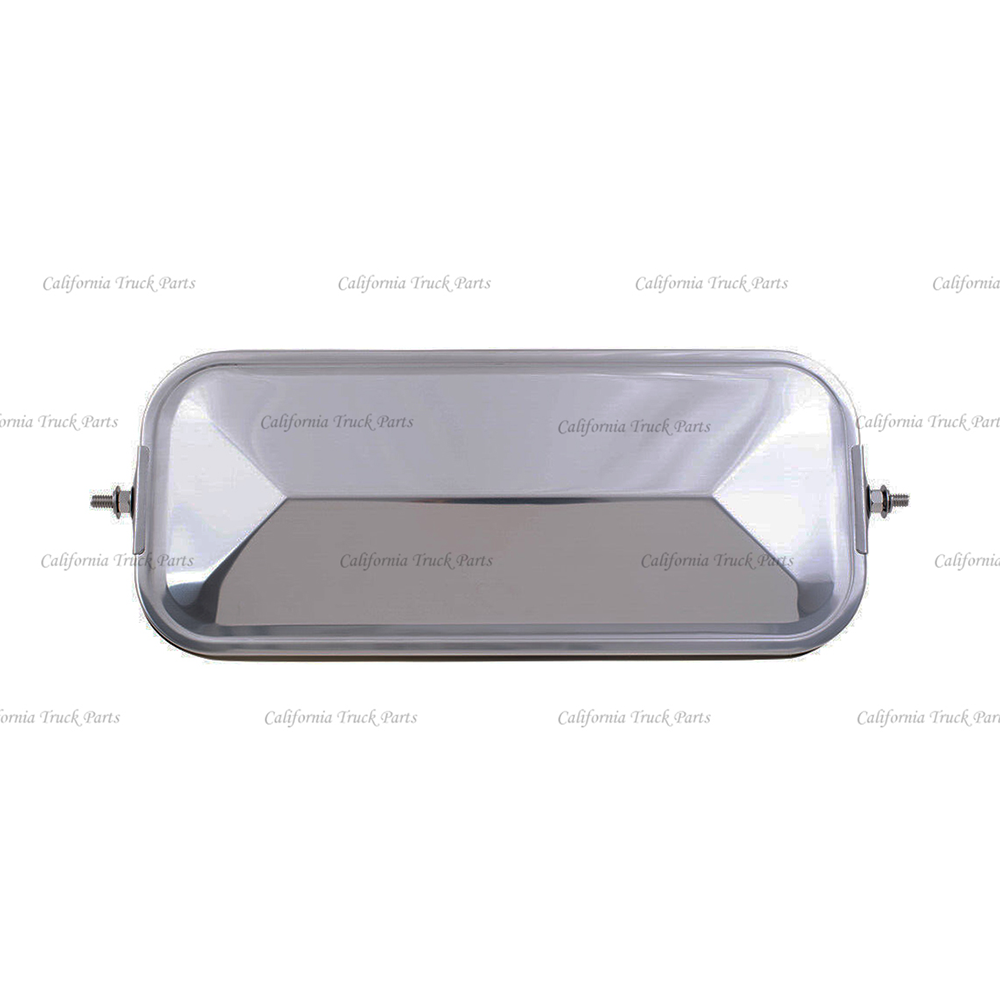 New Universal Truck Stainless Steel Square Mirror Side Mirror Head 7"x16"