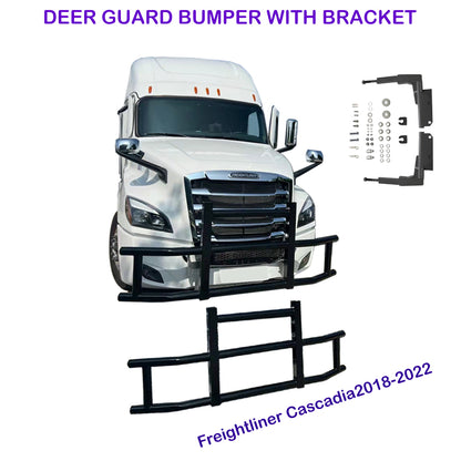 Deer Guard Bumper with Bracket for Freightliner Cascadia 2018-2022