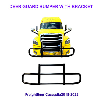 Deer Guard Bumper With Brackets for Freightliner Cascadia 2008-2022